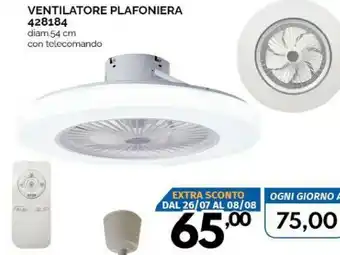 Orizzonte Ventilatore Plafoniera offerta