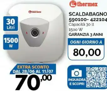 Orizzonte Thermex Scaldabagno 590100- 422104 offerta