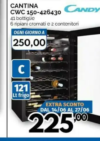Orizzonte Candy Cantina Cwc 150 426430 offerta