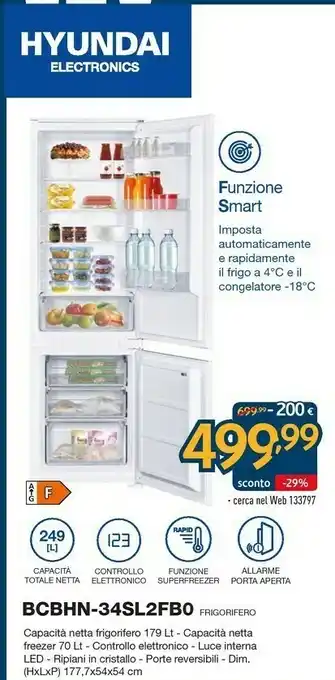 Sinergy HYUNDAI BCBHN-34SL2FB0 offerta