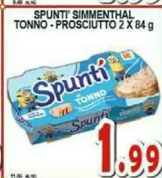 Sacoph Bolton Alimentari Spa - Simmenthal Spuntì Al Tonno 84 G(ml) offerta