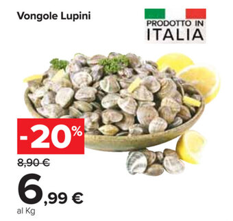 Carrefour Market Vongole Lupini offerta