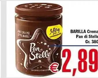 Conté Supermercati Pan di stelle barilla crema offerta