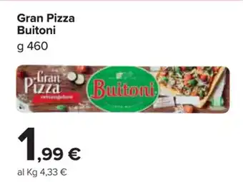 Carrefour Market Buitoni Gran Pizza 460g offerta