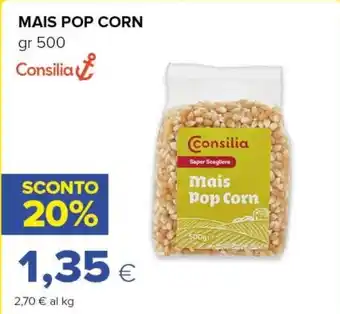 Consilia mais pop corn