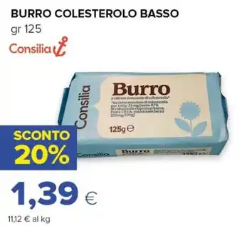 Tigre Consilia burro colesterolo basso offerta