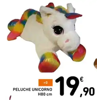 PELUCHE UNICORNO H80 cm