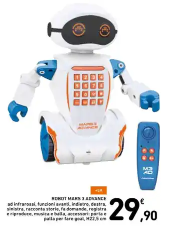 Conad Superstore ROBOT MARS 3 ADVANCE offerta