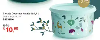 Ciotola Decorata Natale da 1,4 l