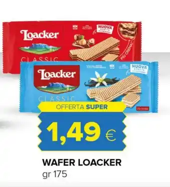 Tigre WAFER LOACKER gr 175 offerta