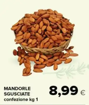 Tigre MANDORLE SGUSCIATE confezione kg 1 offerta