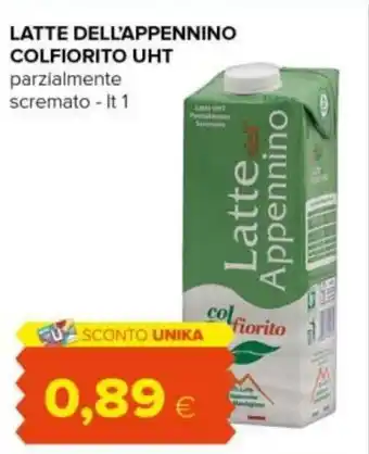 Tigre LATTE DELL'APPENNINO COLFIORITO UHT parzialmente scremato - It 1 offerta