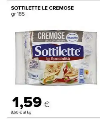 SOTTILETTE LE CREMOSE gr 185