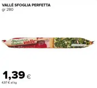 Tigre VALLÉ SFOGLIA PERFETTA gr 280 offerta