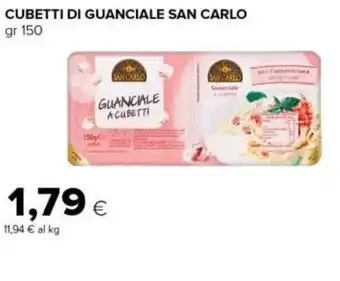 Tigre CUBETTI DI GUANCIALE SAN CARLO gr 150 offerta