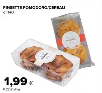 Tigre PINSETTE POMODORO/CEREALI gr 140 offerta