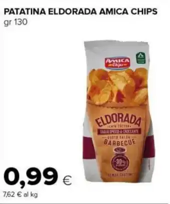 Tigre PATATINA ELDORADA AMICA CHIPS gr 130 offerta