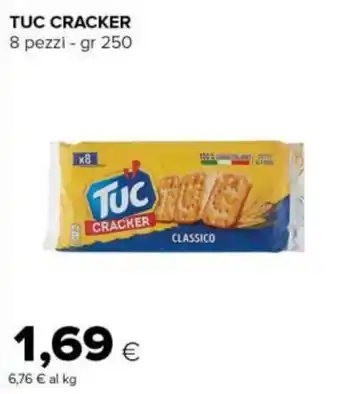 Tigre TUC CRACKER 8 pezzi - gr 250 offerta