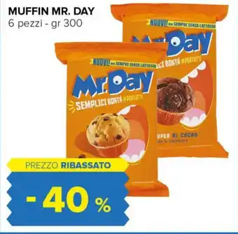 Tigre MUFFIN MR. DAY 6 pezzi - gr 300 offerta