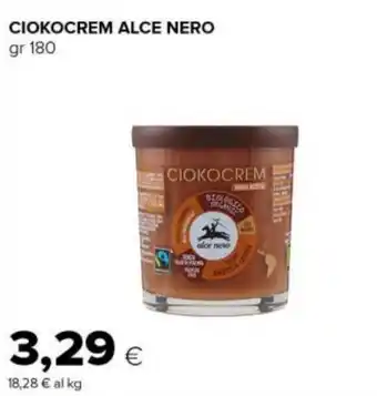 CIOKOCREM ALCE NERO gr 180