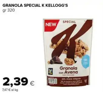 Tigre GRANOLA SPECIAL K KELLOGG'S gr 320 offerta