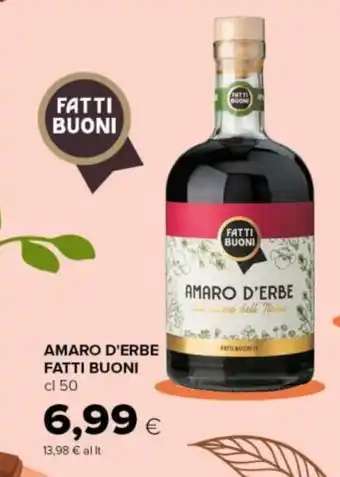 Tigre AMARO D'ERBE FATTI BUONI cl 50 offerta