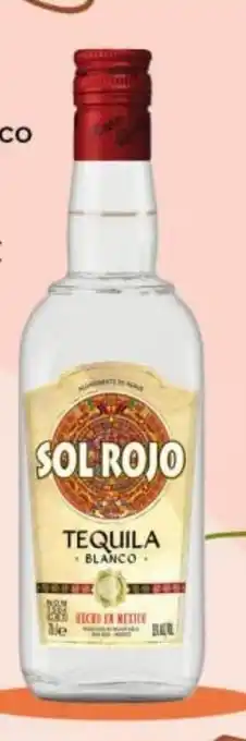 TEQUILA BLANCO SOL ROJO cl 70