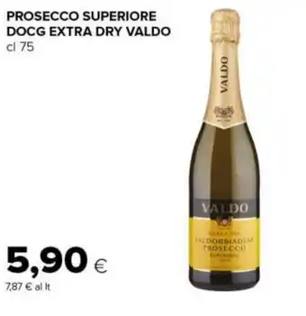 Tigre PROSECCO SUPERIORE DOCG EXTRA DRY VALDO cl 75 offerta