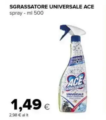 Tigre SGRASSATORE UNIVERSALE ACE spray - ml 500 offerta