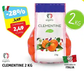 ALDI CLEMENTINE 2 KG offerta