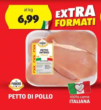 ALDI IL PODERE PETTO DI POLLO offerta