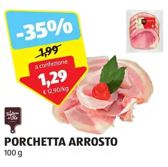 ALDI PORCHETTA ARROSTO 100 g offerta