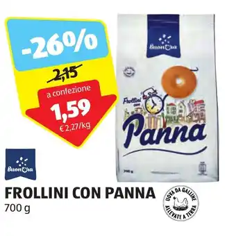 Buon Ora FROLLINI CON PANNA 700 g