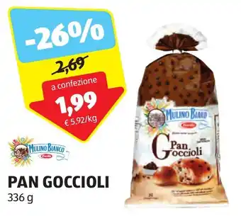 ALDI MULINO BIANCO PAN GOCCIOLI 336 g offerta