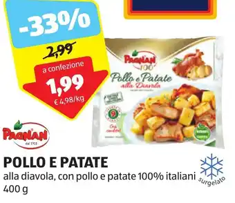 ALDI PAGNAN POLLO E PATATE 400 g offerta