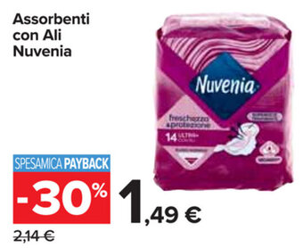 Nuvenia Assorbenti con Ali