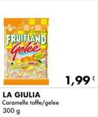 Iper Tosano LA GIULIA Caramelle toffe/gelee 300 g offerta