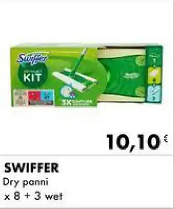 Iper Tosano SWIFFER Dry panni x 8 + 3 wet offerta