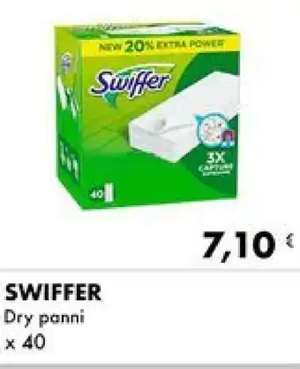 Iper Tosano SWIFFER Dry panni x 40 offerta