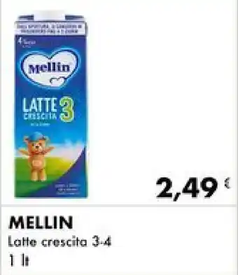 Iper Tosano MELLIN Latte crescita 3-4 1 lt offerta
