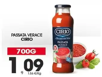 Eurospar Cirio passata verace offerta