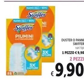 Spazio Conad Swiffer duster o panni offerta