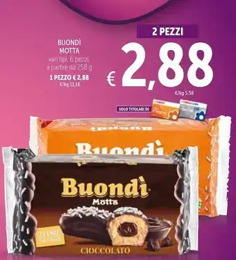 Spazio Conad Motta buondi offerta