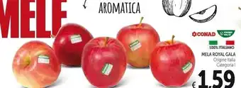 Spazio Conad Mele royal gala offerta