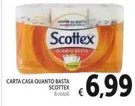 Spazio Conad Scottex carta casa quanto basta offerta