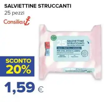 Tigre Consilia salviettine struccanti offerta