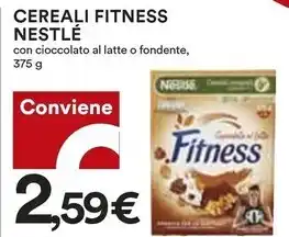 Coop Nestlè cereali fitness offerta
