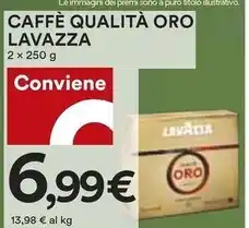 Coop Lavazza caffe qualita oro offerta