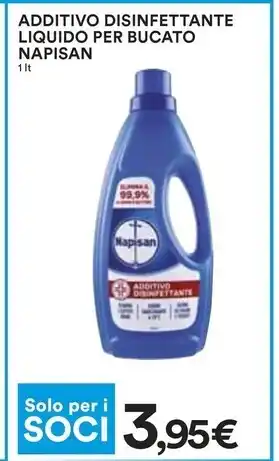 Coop Napisan additivo disinfettante liquido per bucato offerta