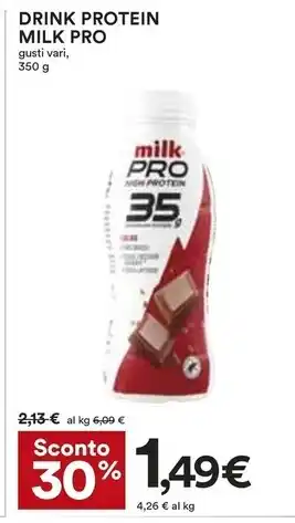 Coop Milk pro drink protein offerta